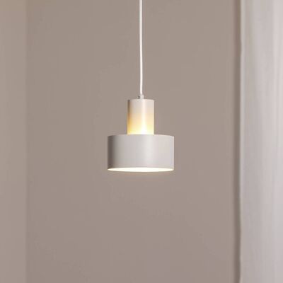 Sigma Lógó világítás Rif S, taupe, 1 izzó, Ø 15 cm, acél, dimmelhető, Krém / borostyánsárga, Nappali / Étkező, fém, Modern Sigma Lógó világítás Rif S, taupe, 1 izzó, Ø 15 cm, acél, dimmelhető, Krém / borostyánsárga, Nappali / Étkező, fém, Modern