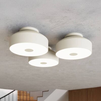SOLLUX LIGHTING CLARO mennyezeti világítás, bézs, Ø 30 cm, fém, 4 x E27, dimmelhető, Krém / borostyánsárga, Nappali / Étkező, fém SOLLUX LIGHTING CLARO mennyezeti világítás, bézs, Ø 30 cm, fém, 4 x E27, dimmelhető, Krém / borostyánsárga, Nappali / Étkező, fém