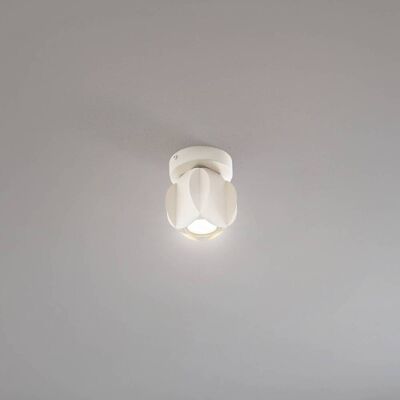 HELAM GAMBIT mennyezeti spotlámpa, krémfehér, Ø 10 cm, fém, GU10 LED, Krém / borostyánsárga, Nappali / Étkező, fém, Modern HELAM GAMBIT mennyezeti spotlámpa, krémfehér, Ø 10 cm, fém, GU10 LED, Krém / borostyánsárga, Nappali / Étkező, fém, Modern