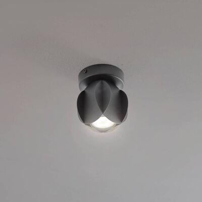 HELAM GAMBIT mennyezeti spotlámpa, fekete, Ø 10 cm, fém, GU10 LED, Fekete, Nappali / Étkező, fém, Modern HELAM GAMBIT mennyezeti spotlámpa, fekete, Ø 10 cm, fém, GU10 LED, Fekete, Nappali / Étkező, fém, Modern
