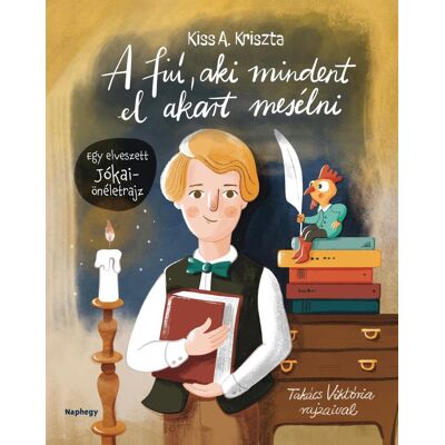 Kiss A. Kriszta - A fiú, aki mindent el akart mesélni Kiss A. Kriszta - A fiú, aki mindent el akart mesélni