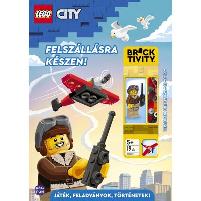 Lego City - Felszállásra készen - A pilóta és a távirányítós repülőgépe Lego City - Felszállásra készen - A pilóta és a távirányítós repülőgépe
