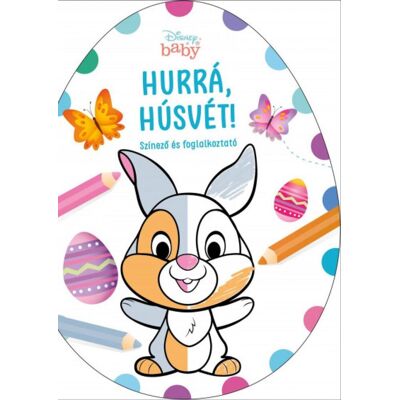 - Hurrá, Húsvét! - Disney Baby tojás alakú színező - Hurrá, Húsvét! - Disney Baby tojás alakú színező