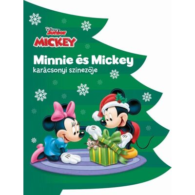 Disney - Minnie és Mickey karácsonyi színezője Disney - Minnie és Mickey karácsonyi színezője