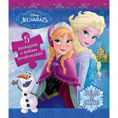 Disney - Szivacsos kirakós könyv - Jégvarázs Disney - Szivacsos kirakós könyv - Jégvarázs