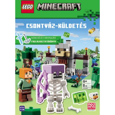 Lego Minecraft - Csontváz-küldetés - Kereső és matricás foglalkoztatókönyv Lego Minecraft - Csontváz-küldetés - Kereső és matricás foglalkoztatókönyv