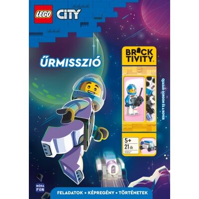 Lego City – Űrmisszió - Űrhajós minifigurával és roverrel Lego City – Űrmisszió - Űrhajós minifigurával és roverrel