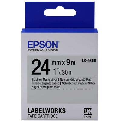Epson LabelWorks LK-6SBE szalagkazetta (C53S656009) Epson LabelWorks LK-6SBE szalagkazetta (C53S656009)