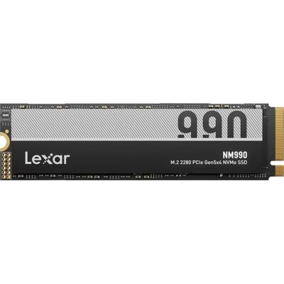 Lexar NM990 With 1TB M.2 PCIe 5.0 x4 Heatsink SSD meghajtó Lexar NM990 With 1TB M.2 PCIe 5.0 x4 Heatsink SSD meghajtó