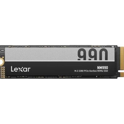 Lexar NM990 With 4TB M.2 PCIe 5.0 x4 Heatsink SSD meghajtó Lexar NM990 With 4TB M.2 PCIe 5.0 x4 Heatsink SSD meghajtó