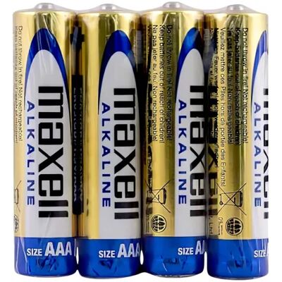 Maxell Tartós mikroelem - AAA (4db) Maxell Tartós mikroelem - AAA (4db)