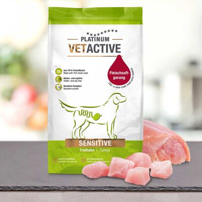 Platinum VetActive Sensitive száraz kutyatáp – érzékeny emésztésű kutyáknak, 1,5 kg Platinum VetActive Sensitive száraz kutyatáp – érzékeny emésztésű kutyáknak, 1,5 kg