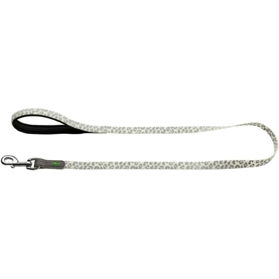 Hunter Convenience Reflect leopárd mintás fényvisszaverő póráz 15/120 Fehér Hunter Convenience Reflect leopárd mintás fényvisszaverő póráz 15/120 Fehér