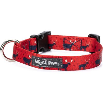 West Paw Holiday Collar ELK S West Paw Holiday Collar ELK S