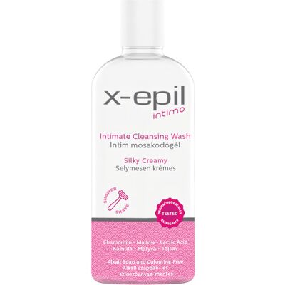 X-Epil Intimo - Intim tisztító gél - Személyes ápolószer X-Epil Intimo - Intim tisztító gél - Személyes ápolószer