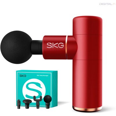 SKG F3-EN Red (pisztoly), masszázspisztoly SKG F3-EN Red (pisztoly), masszázspisztoly