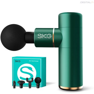 SKG, F3-EN Green (pisztoly), masszázspisztoly SKG, F3-EN Green (pisztoly), masszázspisztoly