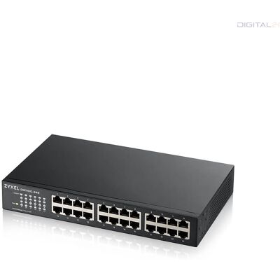 Zyxel GS1100-24E-EU0104F v4 24xGbE LAN port nem menedzselhető Switch Zyxel GS1100-24E-EU0104F v4 24xGbE LAN port nem menedzselhető Switch