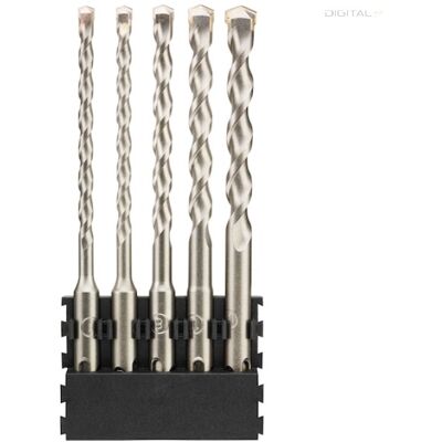 DEWALT Hegytartó, SDS-Plus fúrók, 5db, 6-12x160mm DEWALT Hegytartó, SDS-Plus fúrók, 5db, 6-12x160mm
