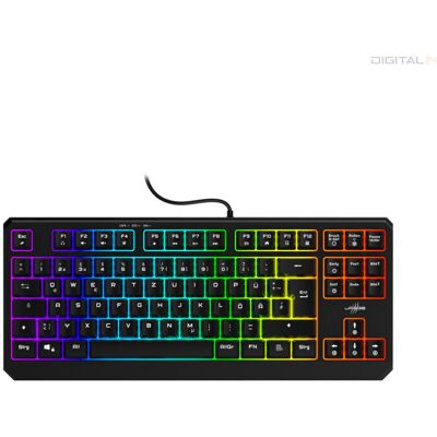 Hama uRage Exodus 220 TKL vezetékes gamer billentyűzet, fekete (217818) Hama uRage Exodus 220 TKL vezetékes gamer billentyűzet, fekete (217818)
