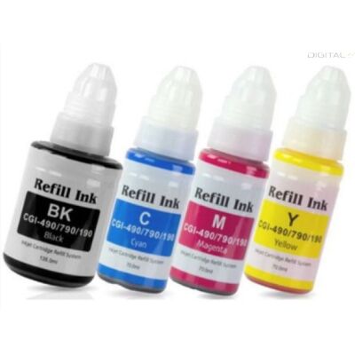 Utángyártott CANON GI490 Tinta Dye Black 135ml Utángyártott CANON GI490 Tinta Dye Black 135ml