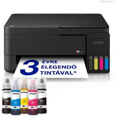 Epson EcoTank L3352W színes tintasugaras multifunkciós nyomtató Epson EcoTank L3352W színes tintasugaras multifunkciós nyomtató