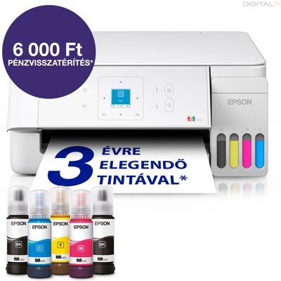 Epson EcoTank L3366W színes tintasugaras multifunkciós nyomtató Epson EcoTank L3366W színes tintasugaras multifunkciós nyomtató