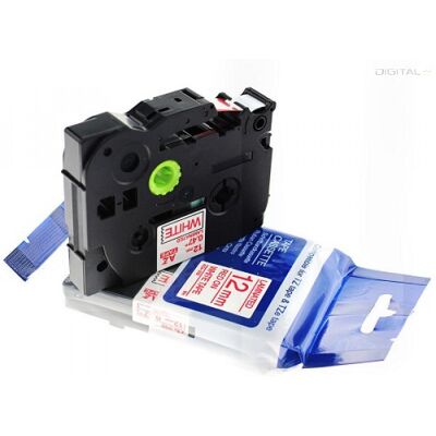 Utángyártott BROTHER TZeS221 szalagkazetta 9mm x 8m fehér alapon fekete felirat erős tapadású Utángyártott BROTHER TZeS221 szalagkazetta 9mm x 8m fehér alapon fekete felirat erős tapadású