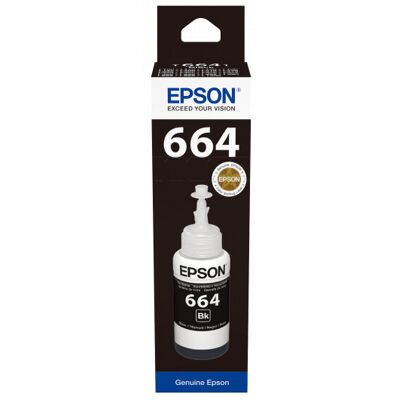 Epson T6641 Tinta Black 70ml No.664 Epson T6641 Tinta Black 70ml No.664