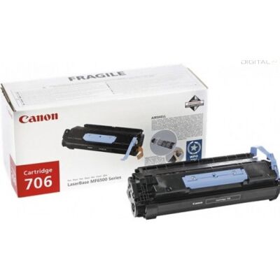 Canon CRG706 Toner Black 5.000 oldal kapacitás Canon CRG706 Toner Black 5.000 oldal kapacitás