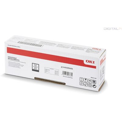Oki C532/C542 Toner Black 1500 oldalra Oki C532/C542 Toner Black 1500 oldalra