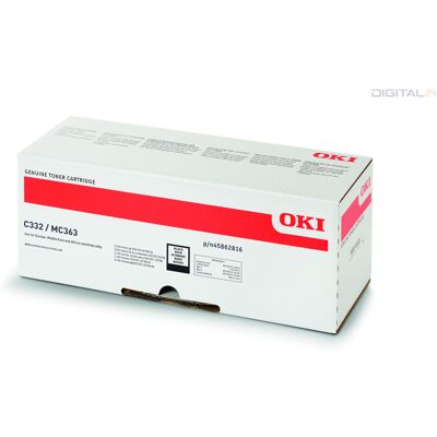 Oki C332/MC363 Toner Black 1500 oldalra Oki C332/MC363 Toner Black 1500 oldalra