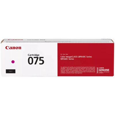 Canon CRG075 Toner Yellow 1300 oldal kapacitás Canon CRG075 Toner Yellow 1300 oldal kapacitás