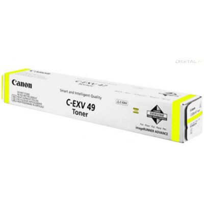 Canon C-EXV49 Toner Yellow 19.000 oldal kapacitás Canon C-EXV49 Toner Yellow 19.000 oldal kapacitás