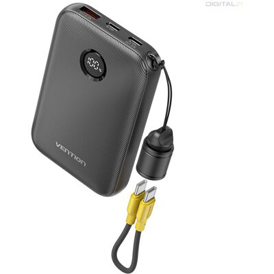 Vention FKAB0-C 10000mah, (fekete,22,5W) , powerbank Vention FKAB0-C 10000mah, (fekete,22,5W) , powerbank