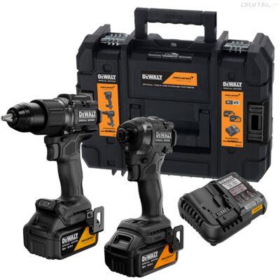 DEWALT Készlet, McLaren F1 Team, DCD86M+DCF86M, 18V XR, 2x5Ah, TSTAK DEWALT Készlet, McLaren F1 Team, DCD86M+DCF86M, 18V XR, 2x5Ah, TSTAK