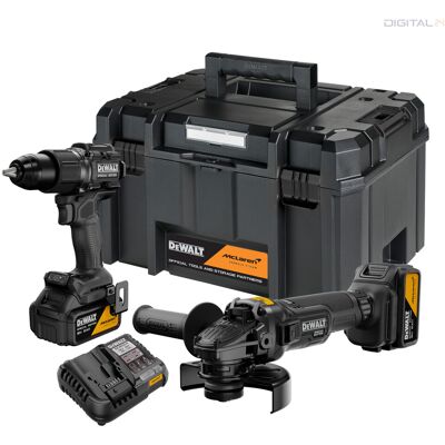 DEWALT Készlet, McLaren F1 Team, DCD86M+DCG45M, 18V XR, 2x5Ah, TSTAK DEWALT Készlet, McLaren F1 Team, DCD86M+DCG45M, 18V XR, 2x5Ah, TSTAK
