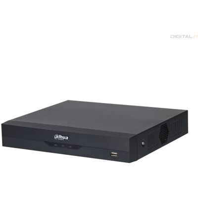 Dahua XVR5104HS-I3/T 4 csatorna, H265+, 5M-N-10fps/2MP-25fps, 1x SATA, WizSense AI Penta-brid XVR rögzítő Dahua XVR5104HS-I3/T 4 csatorna, H265+, 5M-N-10fps/2MP-25fps, 1x SATA, WizSense AI Penta-brid XVR rögzítő