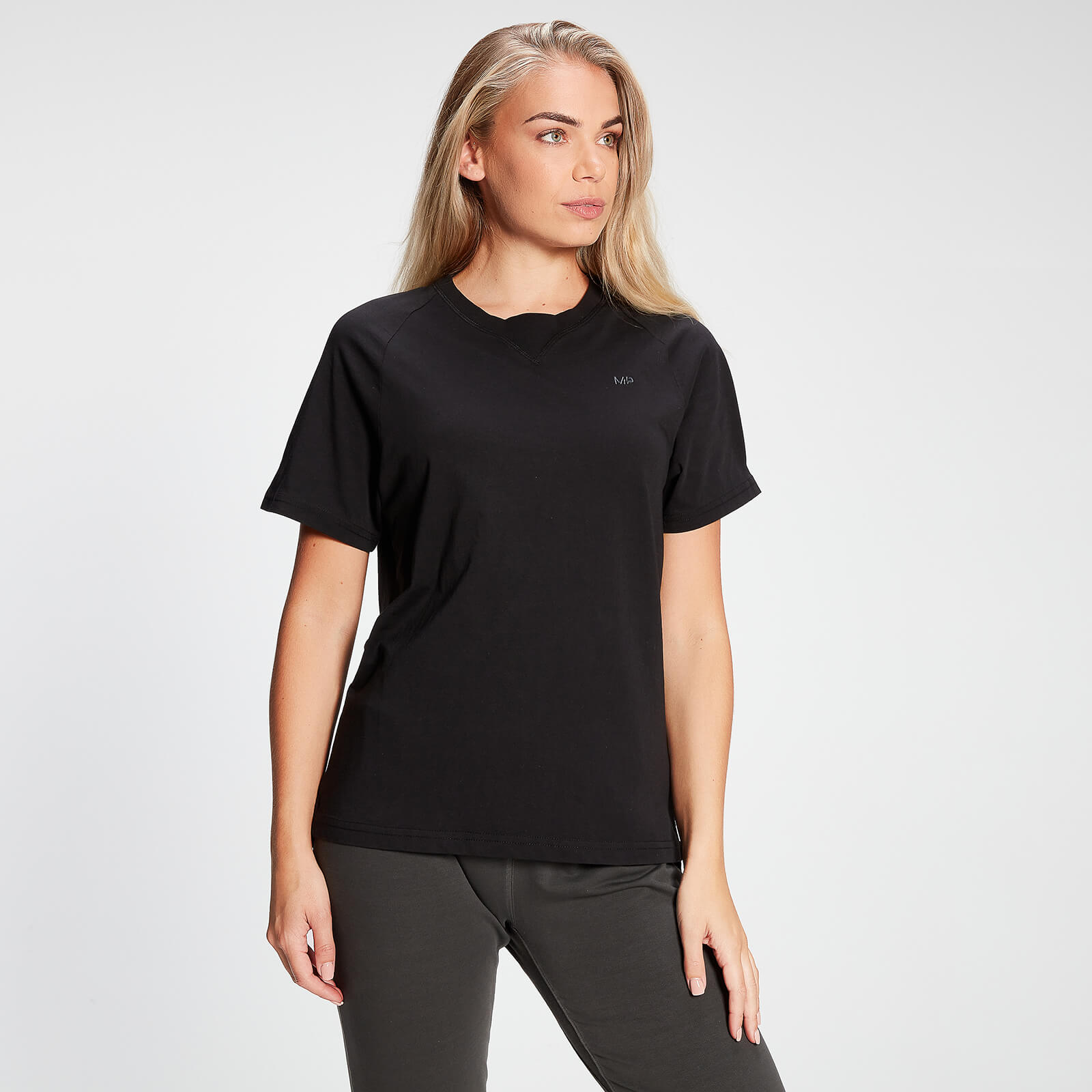 MP  MP Women's Rest Day Longline T-Shirt - Black - XXS