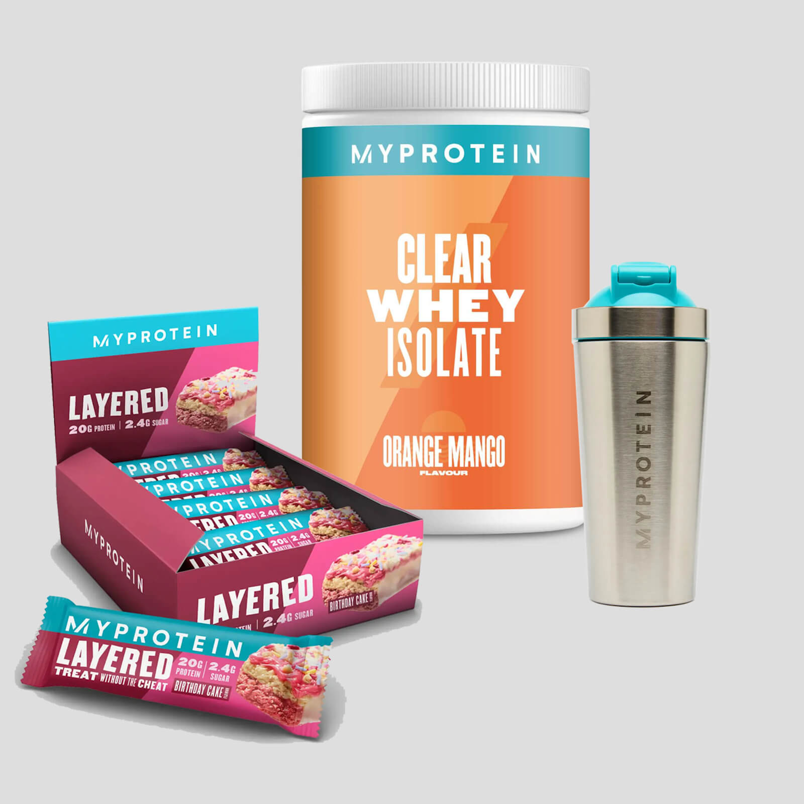 Everyday Clear Bundle Plus - Birthday Cake - Peach Tea