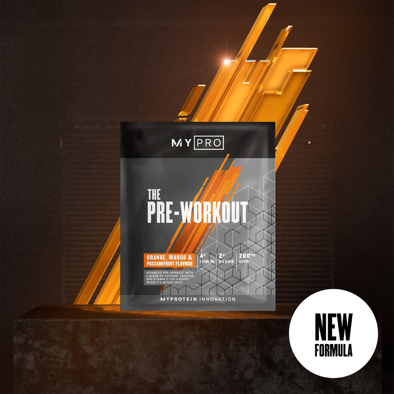 Myprotein THE Pre-Workout (Sample) - 14g - Orange Mango Passionfruit