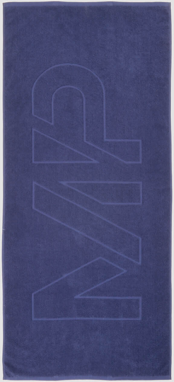 MP Logo Beach Towel - Navy