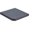 vidaXL Umbrella Weight Plate Black Granite Square 25 kg