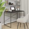 vidaXL Computer Desk Black 110x60x70 cm Engineered Wood