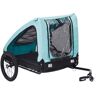 vidaXL Pet Bike Trailer Blue and Black