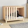 vidaXL Dog House 90x60x67 cm Solid Wood Pine