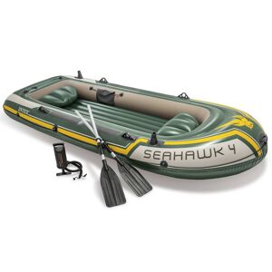 INTEX Seahawk 4 Set Inflatable Boat with Oars and Pump 68351NP