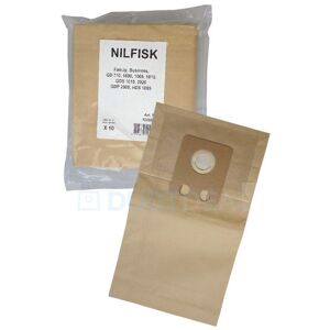 Nilfisk De Luxe 1010 dust bags (10 bags)