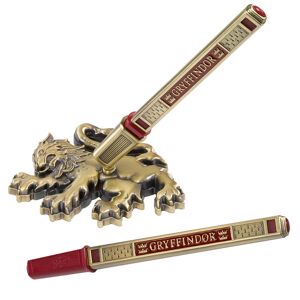 Noble Collection Harry Potter Gryffindor House Pen and Desk Stand