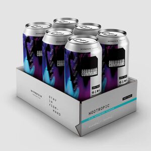 E-Sports Command Cans 6 Pack - Blue Raspberry